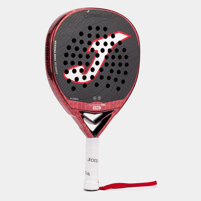 TOURNAMENT PRO ICONIC PADDLE RACKET - NERO-ROSSO - NERO-ROSSO