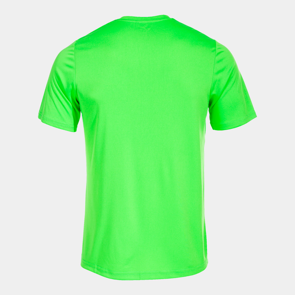 T-SHIRT COMBI S/S - VERDE FLUO