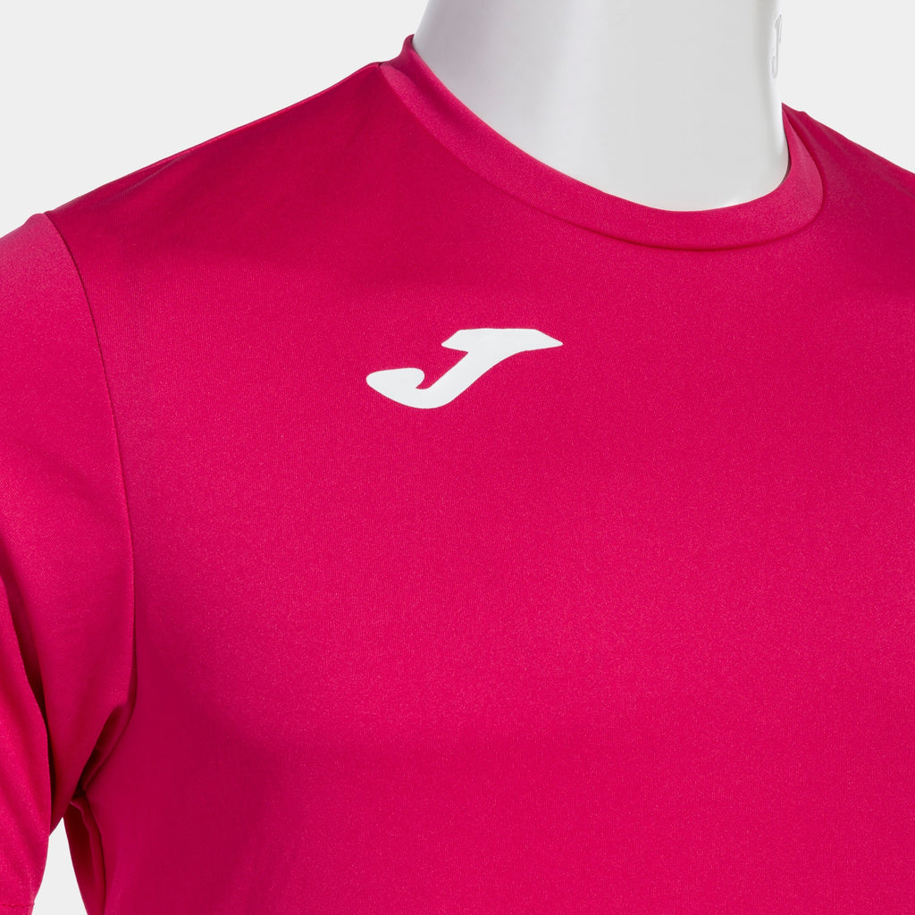 T-SHIRT COMBI S/S - FUCSIA