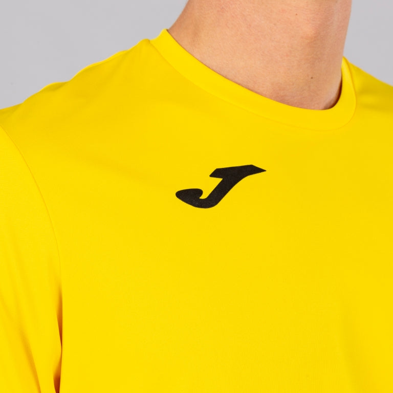 T-SHIRT COMBI S/S - GIALLO