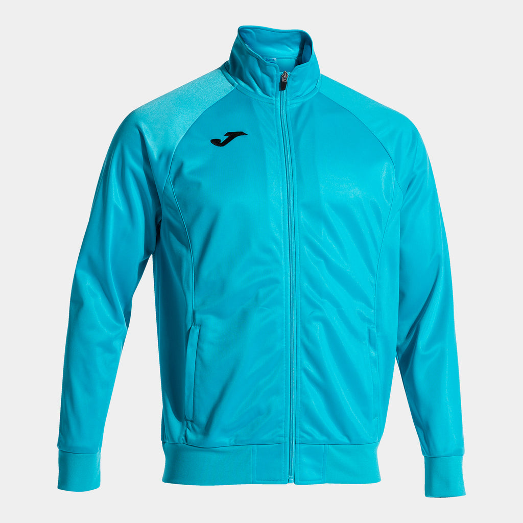 GALA FULL ZIP SWEATSHIRT - TURCHESE FLUO