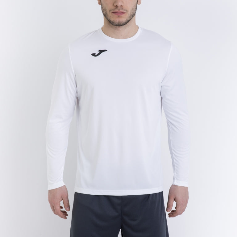 T-SHIRT COMBI L/S - BIANCO