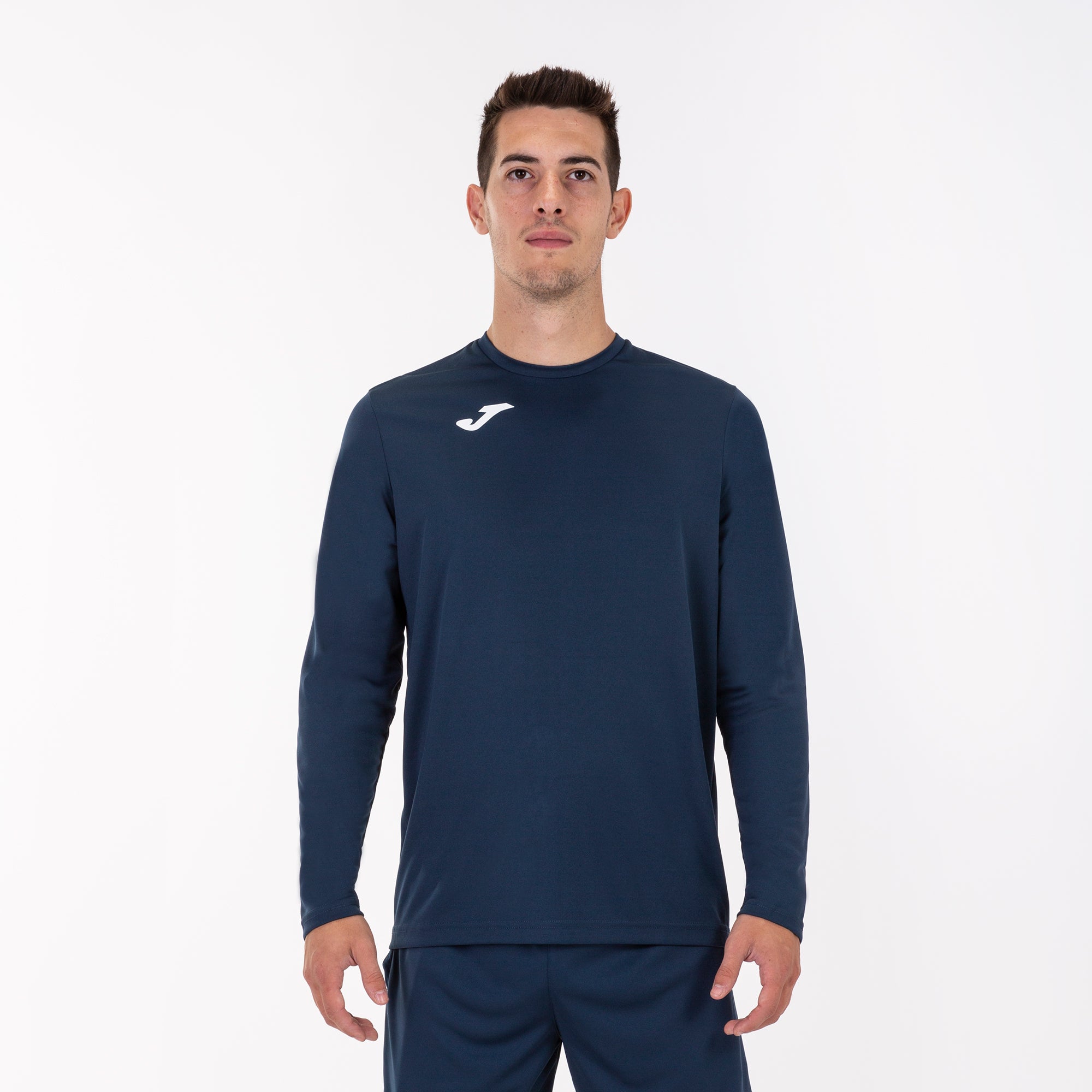 L/S T-SHIRT COMBI - BLU NAVY