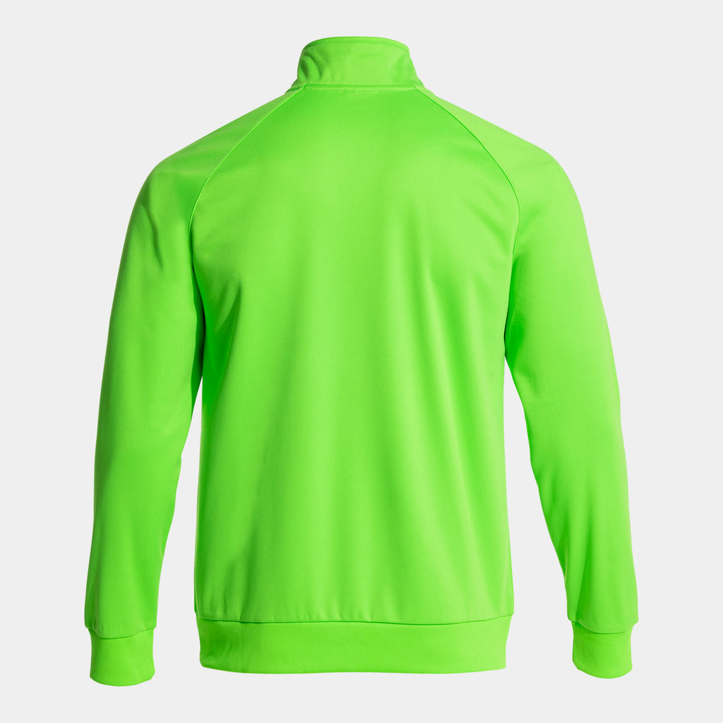 FARAON SWEATSHIRT HALF ZIP - VERDE FLUO