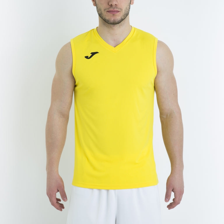 COMBI SHIRT SLEEVELESS - GIALLO