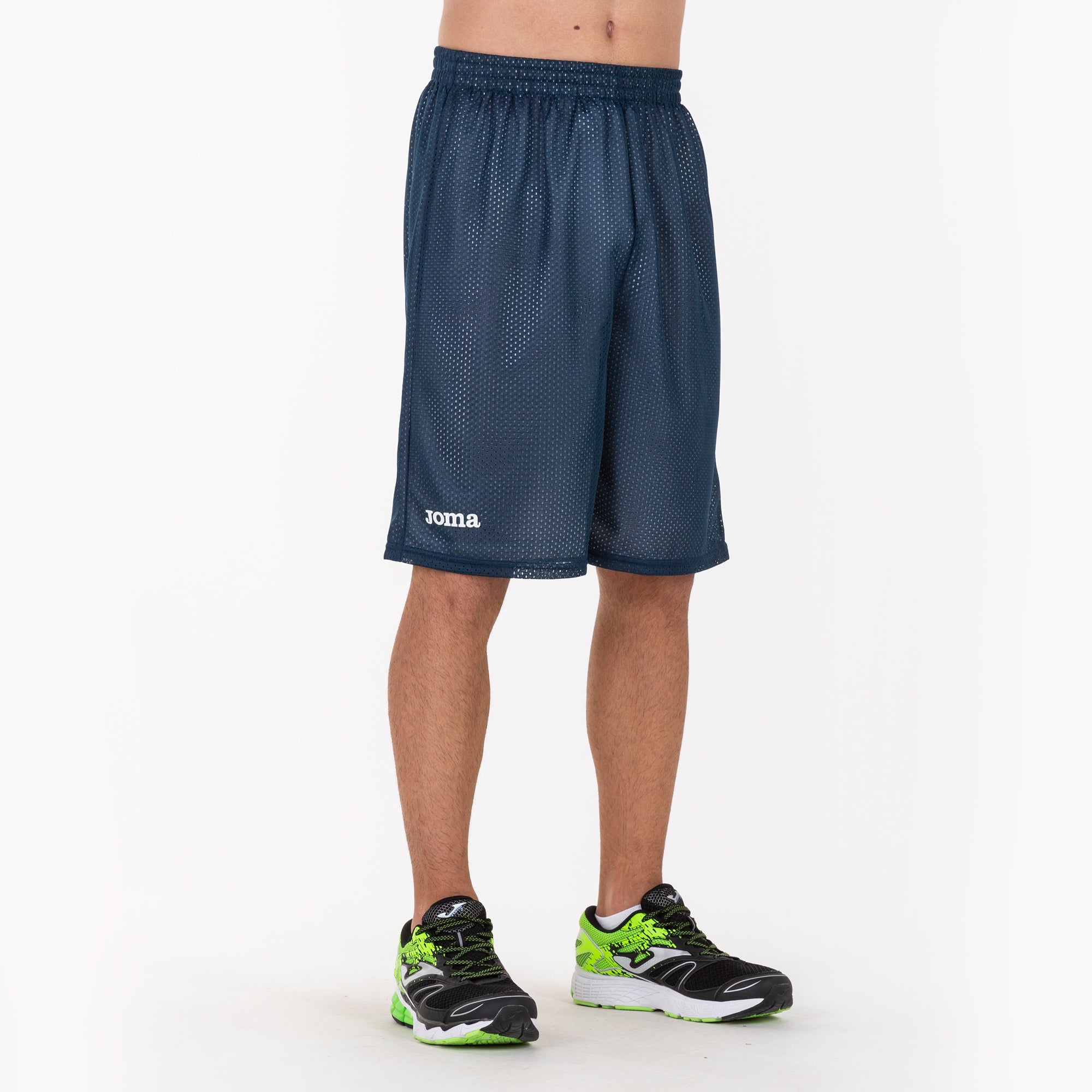 SHORT BASKET REVERSIBLE ROOKIE - BLU NAVY-BIANCO