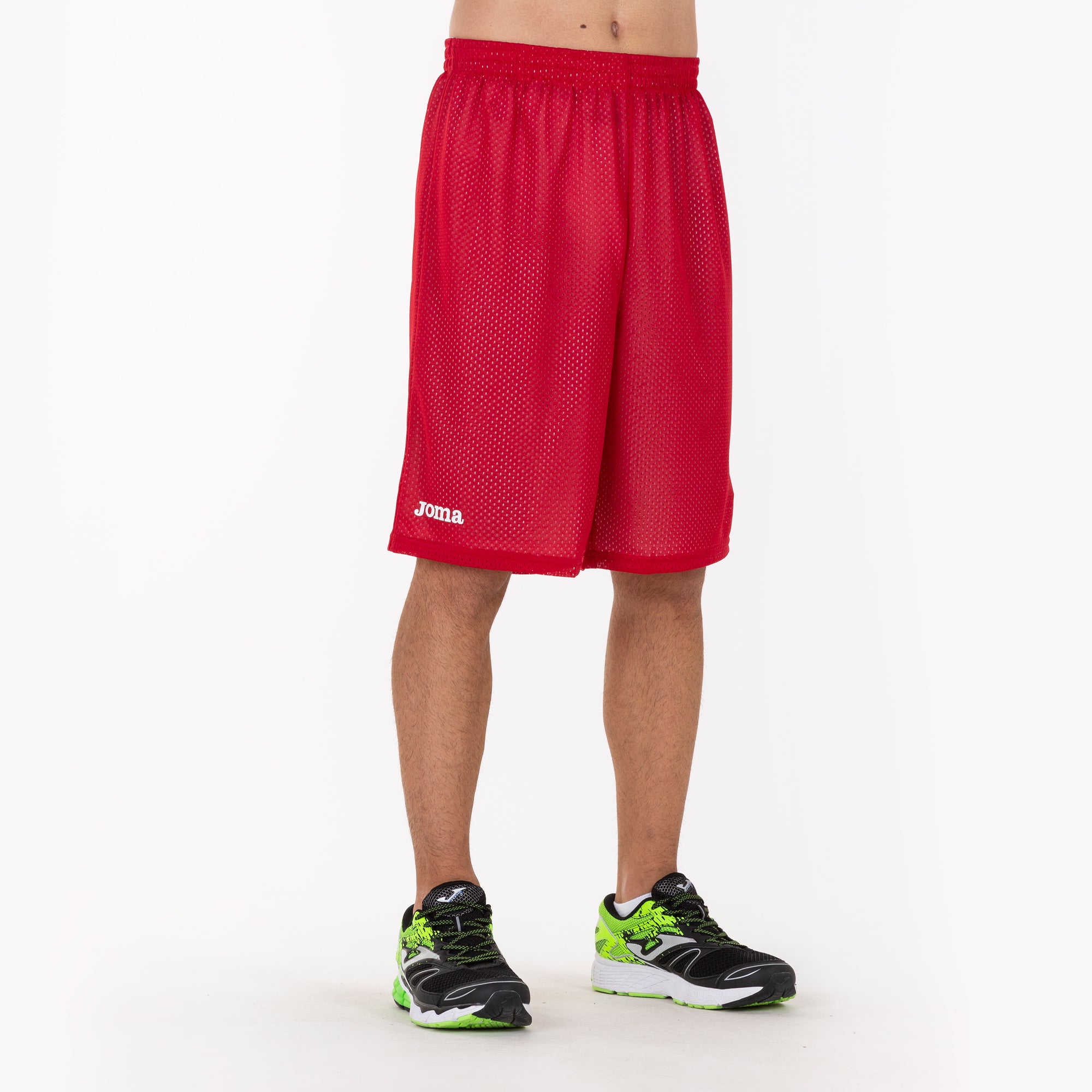 SHORT BASKET REVERSIBLE ROOKIE - ROSSO-BIANCO