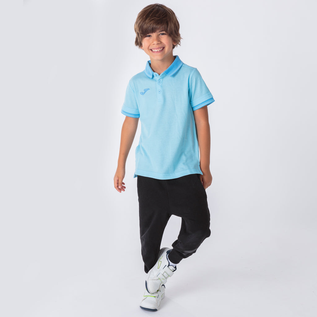 S/S POLO SHIRT BALI II - CELESTE