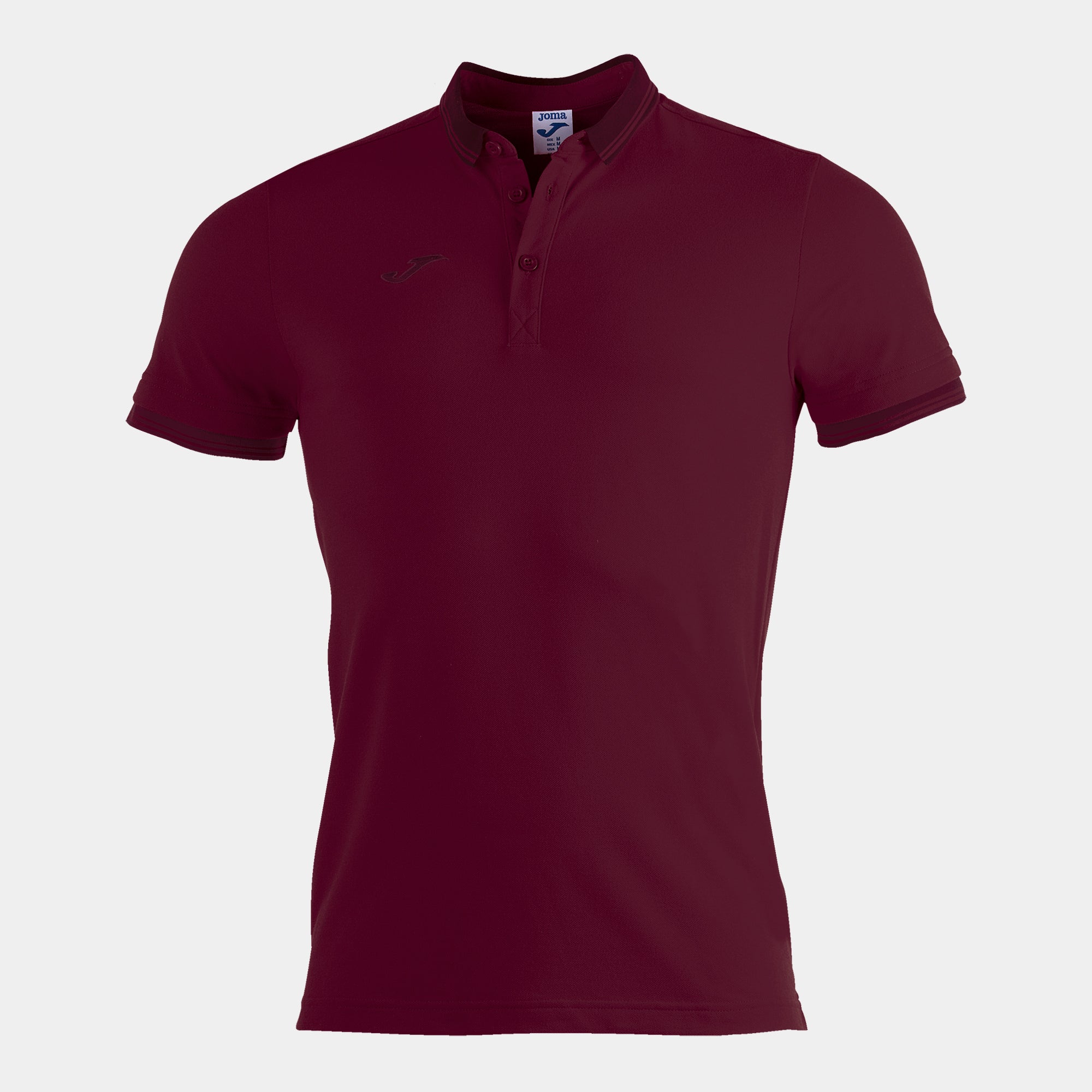 S/S POLO SHIRT BALI II - BORDEAUX - BORDEAUX