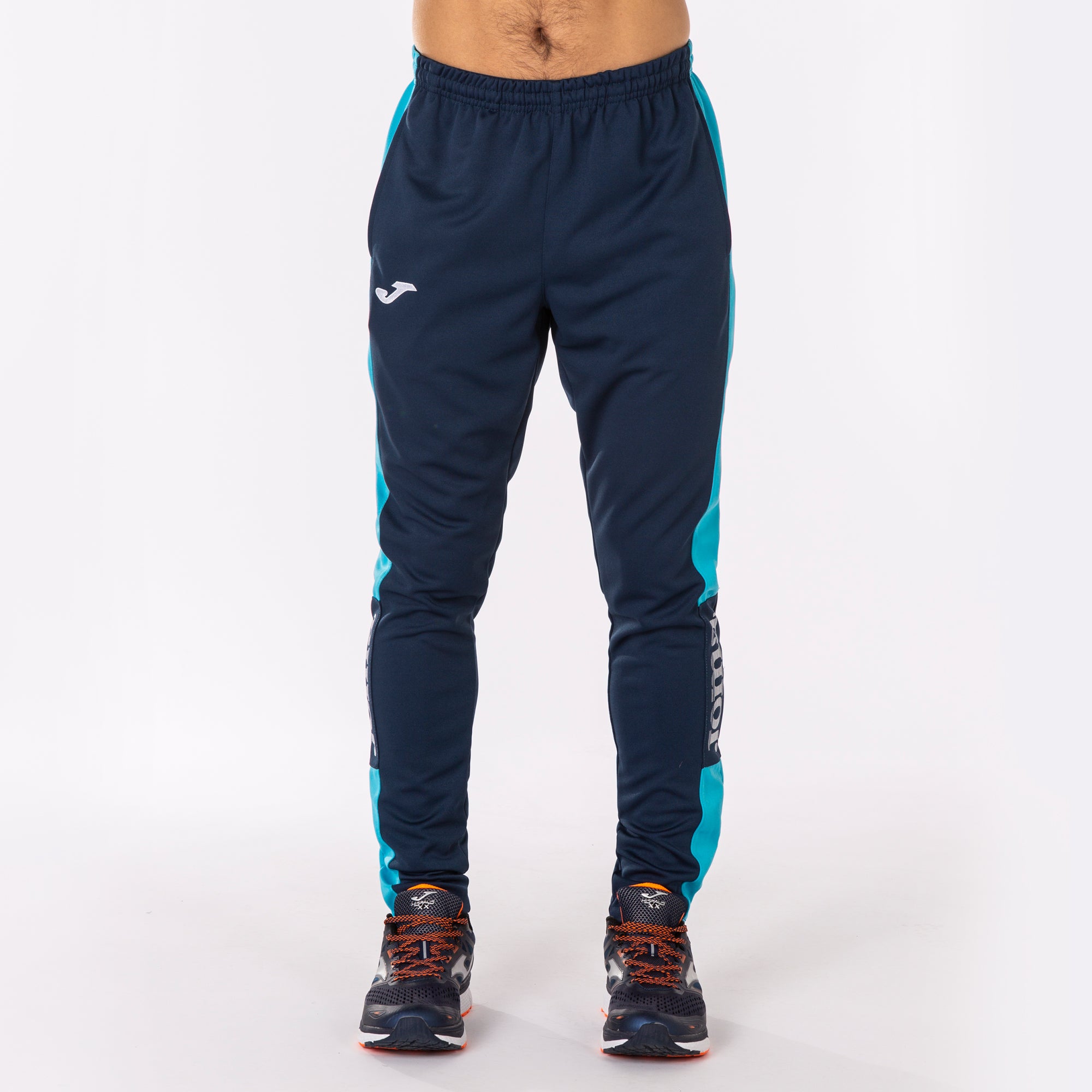 CHAMPIONSHIP IV LONG TROUSERSNAVY - BLU NAVY-TURCHESE FLUO
