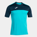 WINNER SHORT SLEEVE T-SHIRT - TURCHESE FLUO-BLU NAVY - TURCHESE FLUO-BLU NAVY