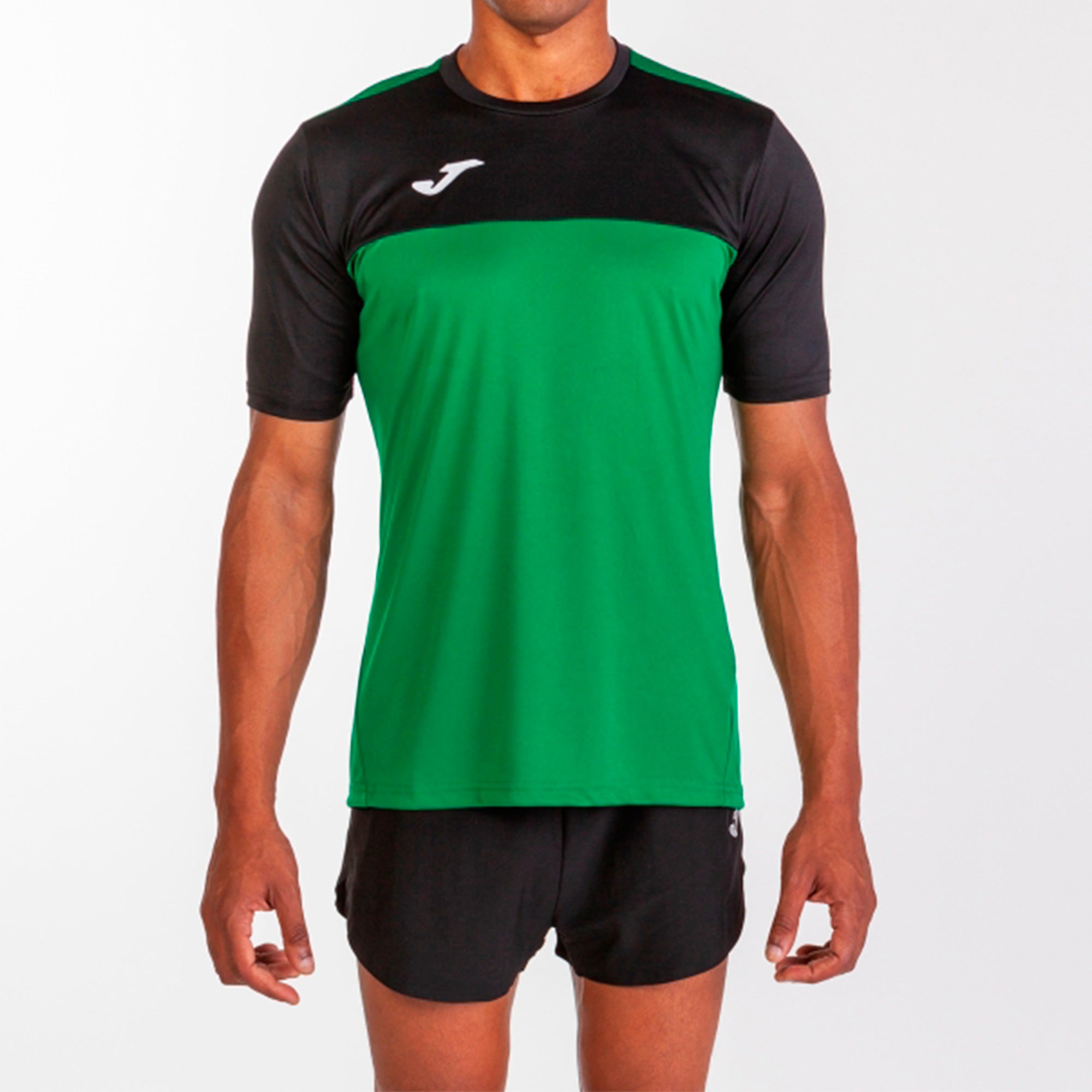 S/S T-SHIRT WINNER - VERDE-NERO