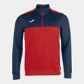 SWEATSHIRT 1/2 ZIP WINNER - ROSSO-BLU NAVY - ROSSO-BLU NAVY