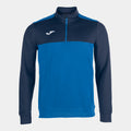 SWEATSHIRT 1/2 ZIP WINNER ROYAL/NAVY - ROYAL-BLU NAVY - ROYAL-BLU NAVY