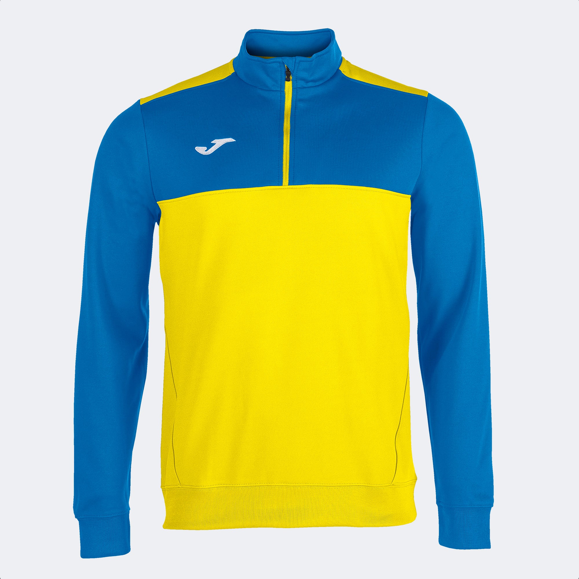 WINNER SWEATSHIRT - GIALLO-ROYAL