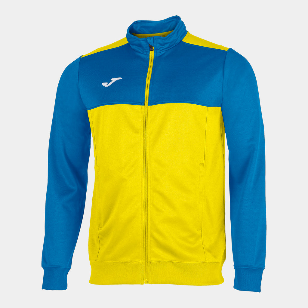 WINNER FULL ZIP SWEATSHIRT - GIALLO-ROYAL - GIALLO-ROYAL