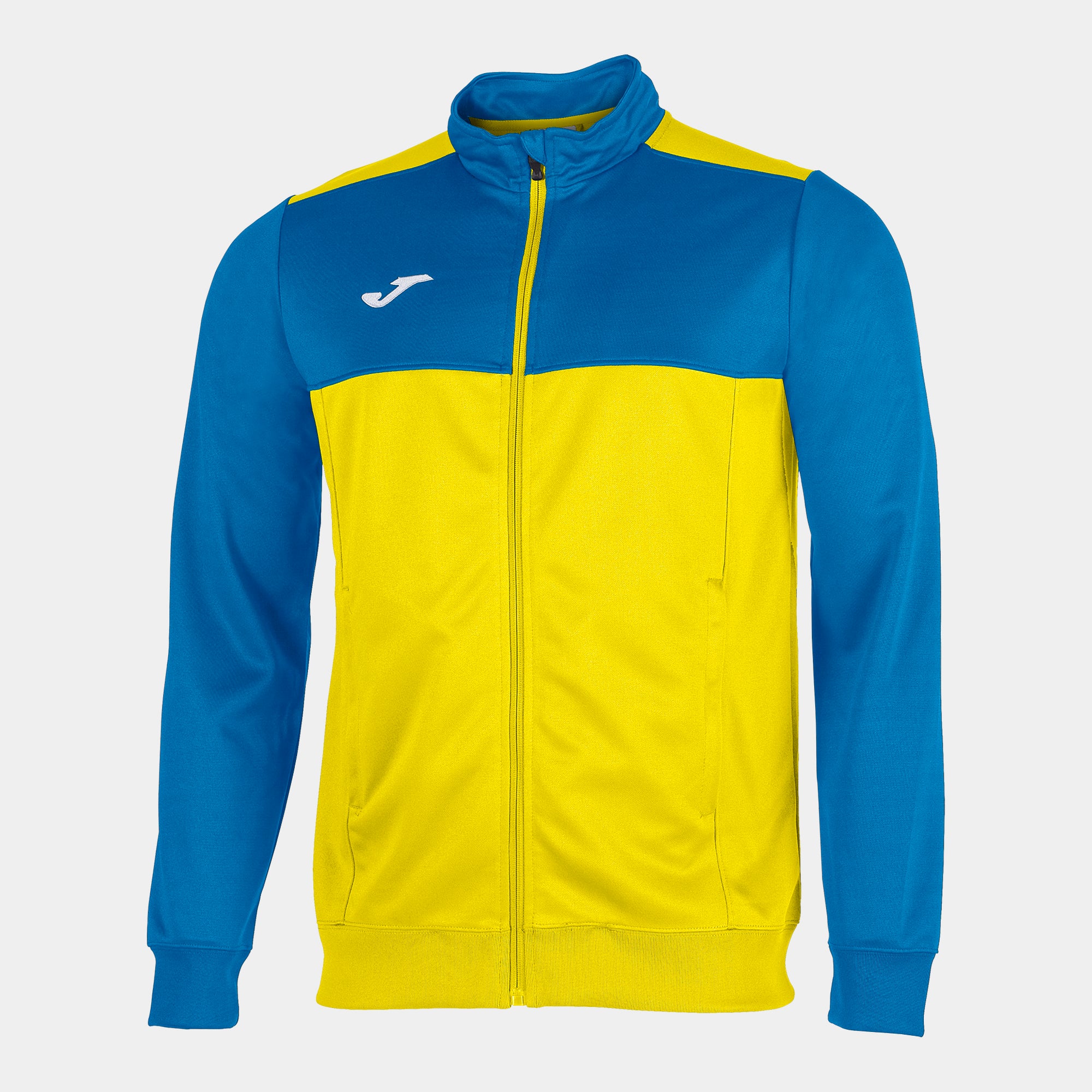 WINNER FULL ZIP SWEATSHIRT - GIALLO-ROYAL - GIALLO-ROYAL