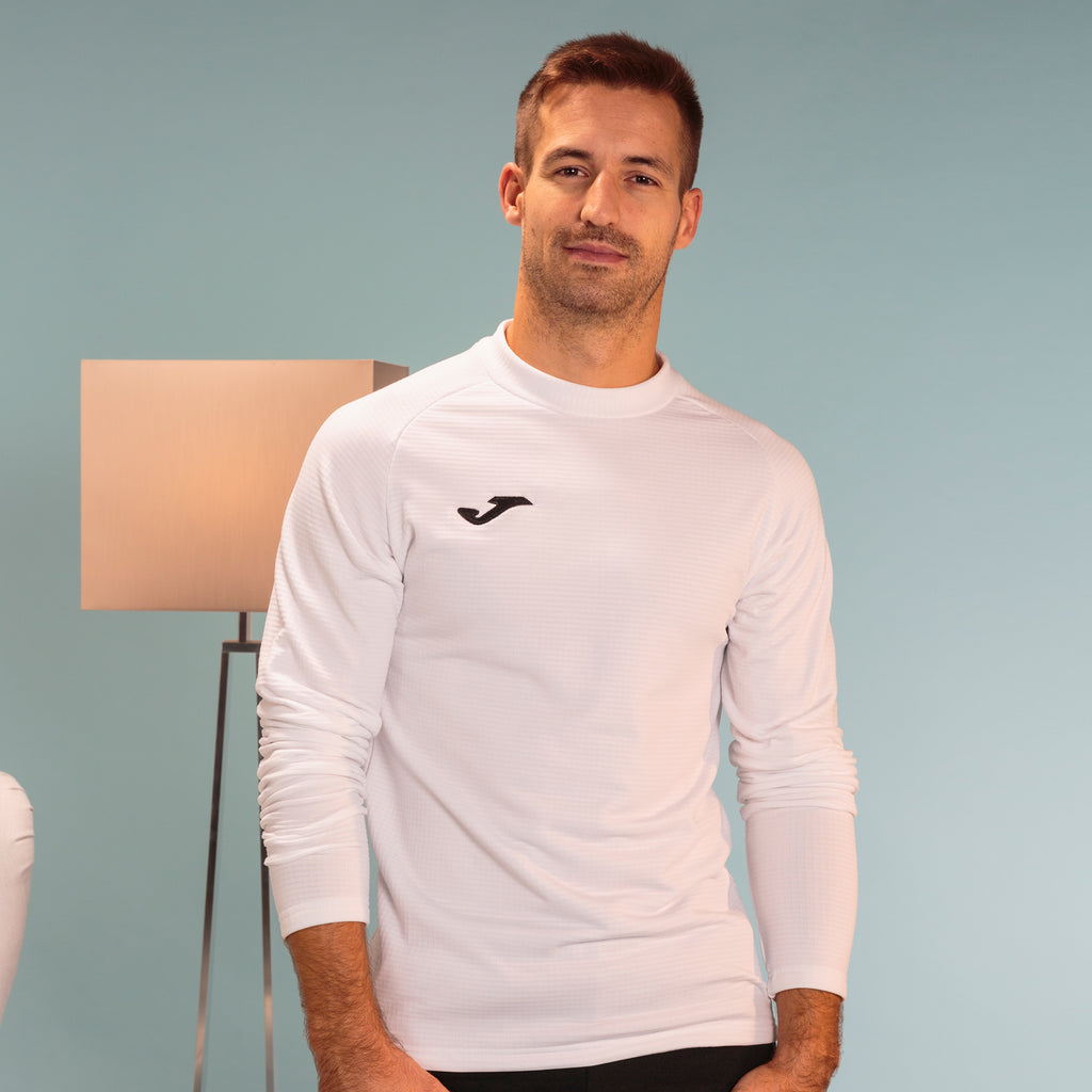 BRAMA FLEECE T-SHIRT M/L - BIANCO