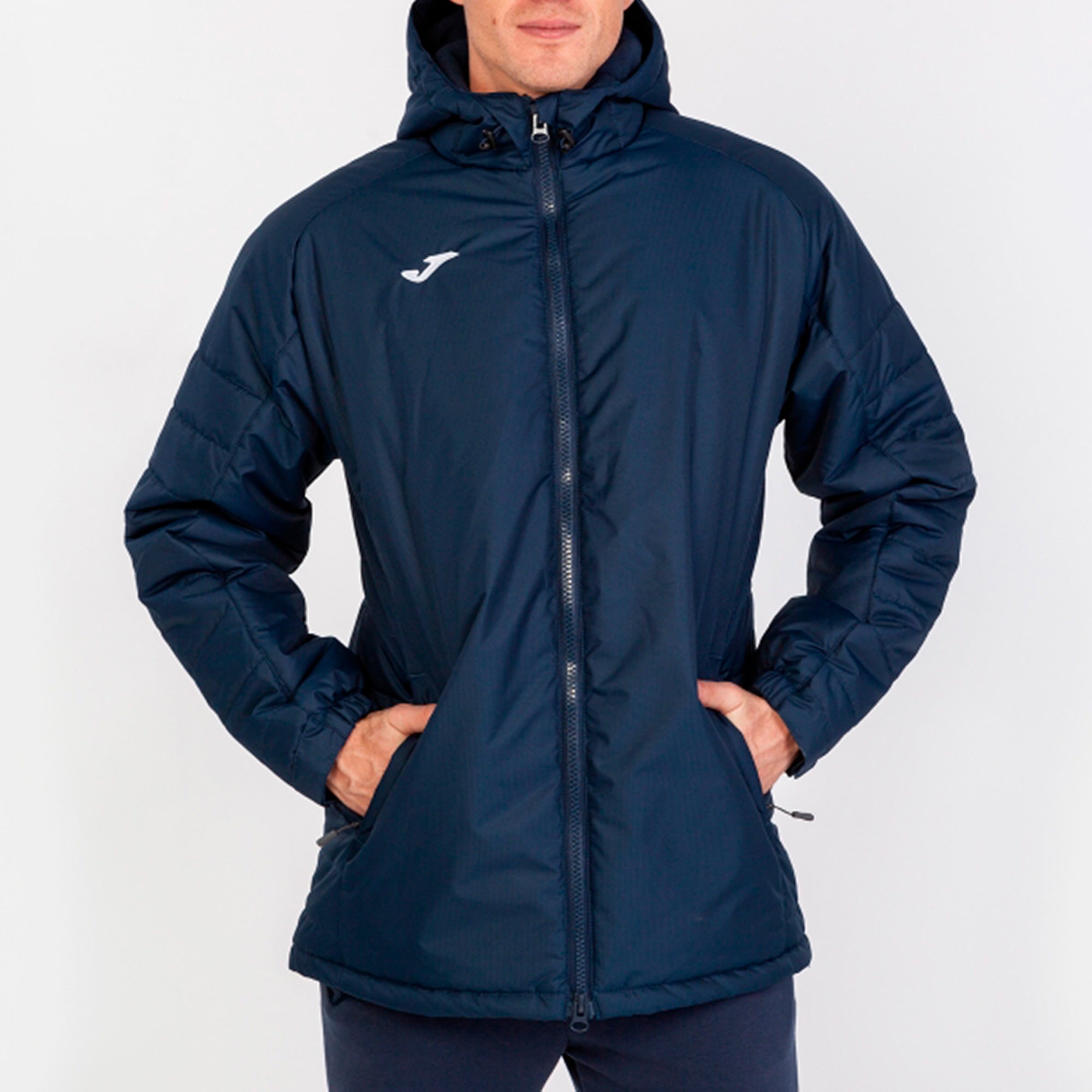 CERVINO FLEECE ANORAK - BLU NAVY