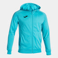 MENFIS ZIP-UP HOODIE - TURCHESE FLUO - TURCHESE FLUO