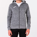 MENFIS HOODED JACKET MELANGE - GRIGIO MELANGE