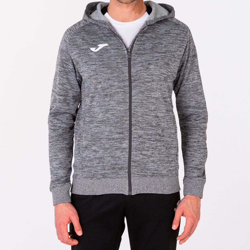 MENFIS HOODED JACKET MELANGE - GRIGIO MELANGE