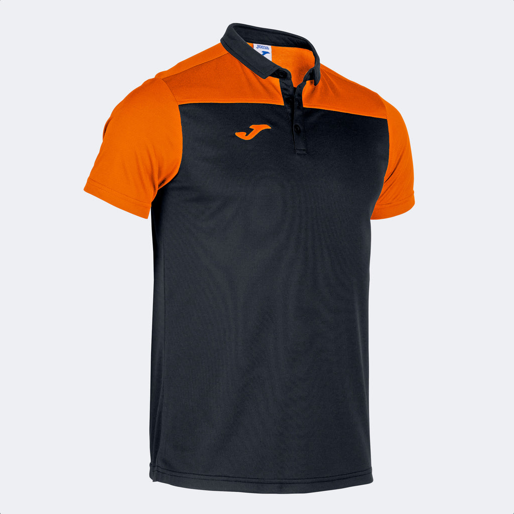 COMBI POLO SHIRT - NERO-ARANCIONE - NERO-ARANCIONE