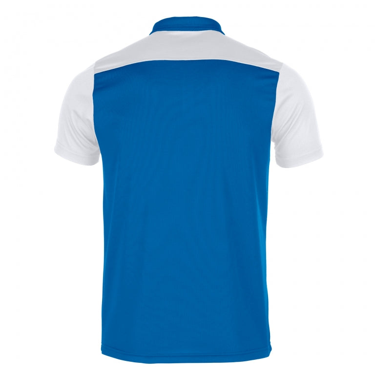 COMBI POLO SHIRT S/S - ROYAL-BIANCO