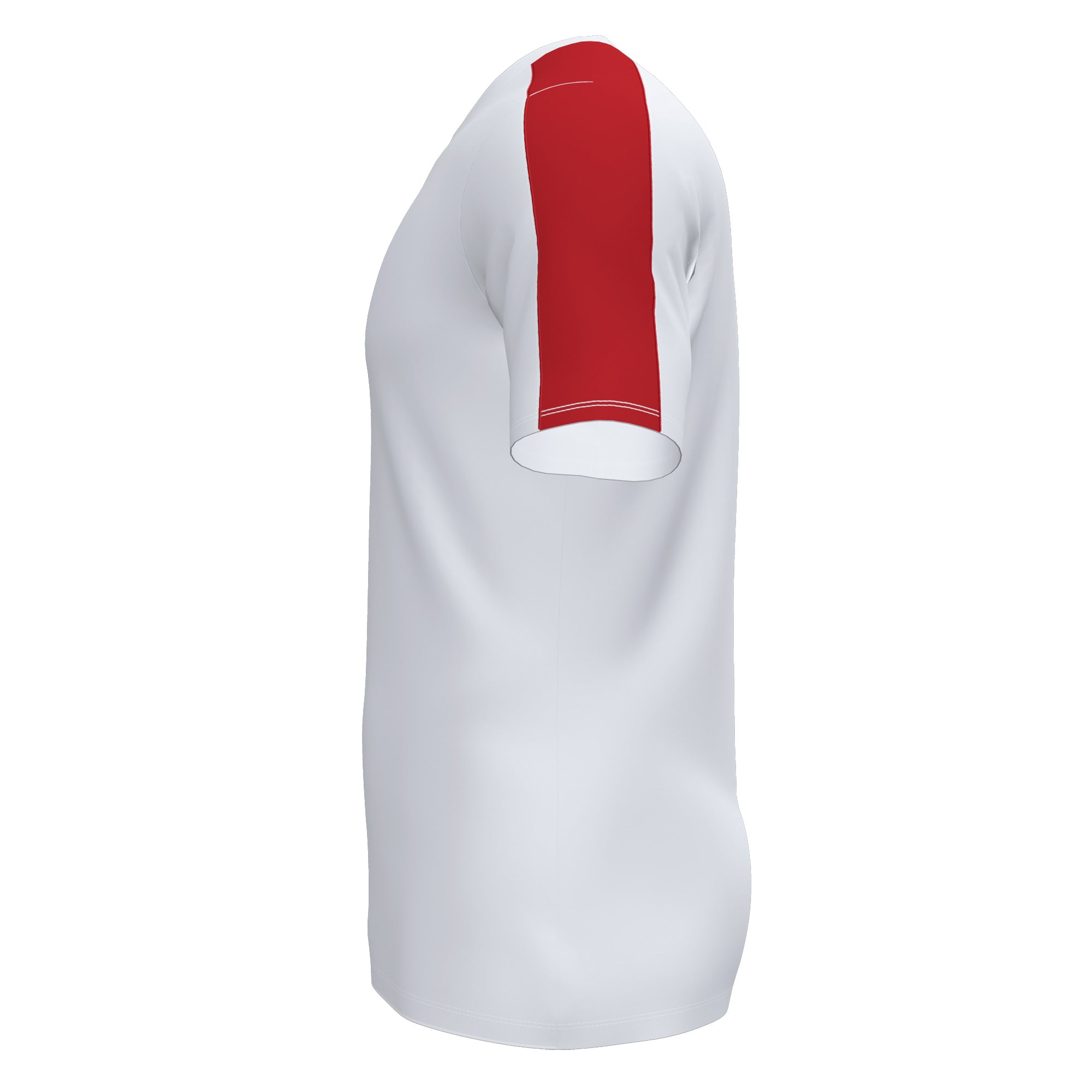 ACADEMY SHORT SLEEVE T-SHIRT - BIANCO-ROSSO