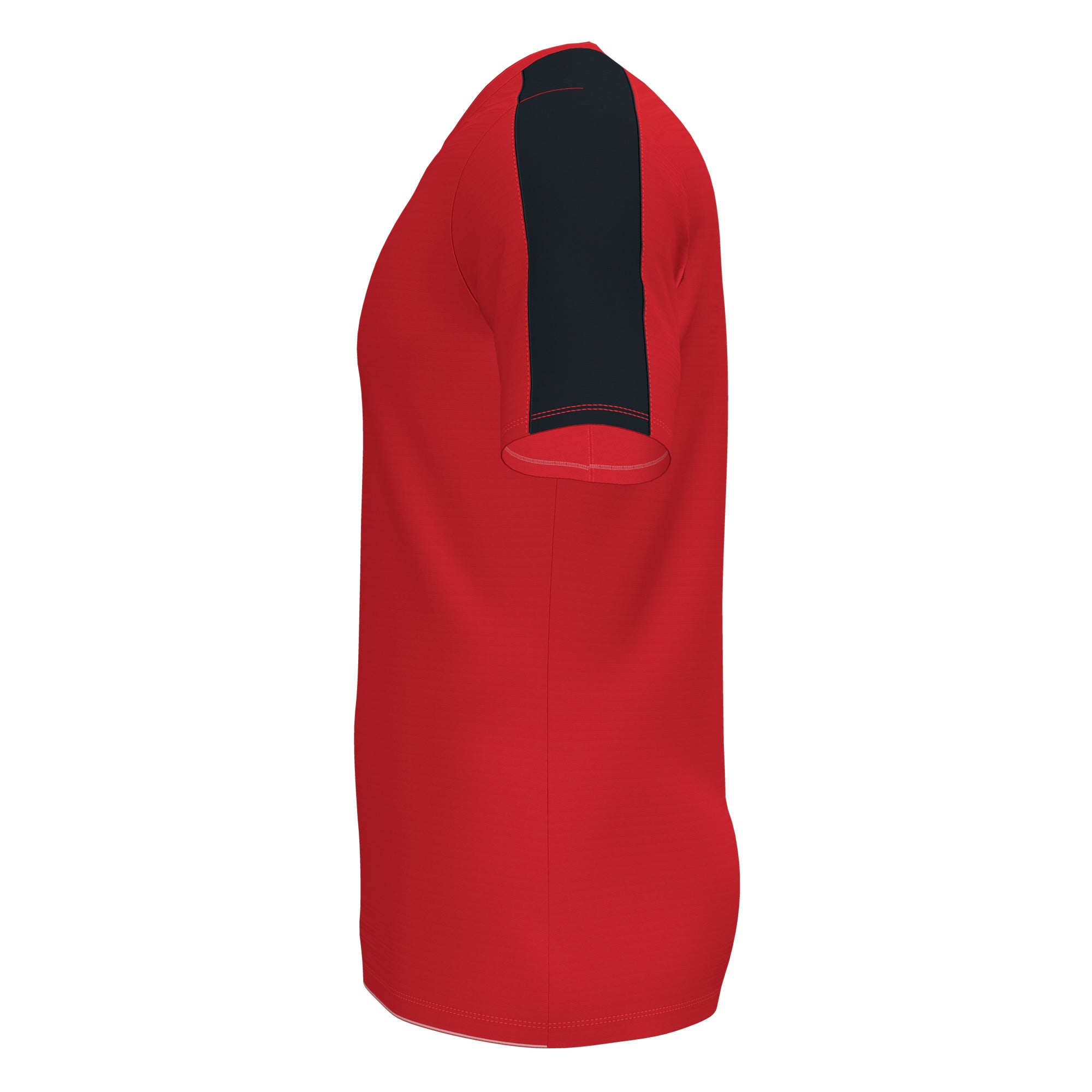 ACADEMY SHORT SLEEVE T-SHIRT - ROSSO-NERO