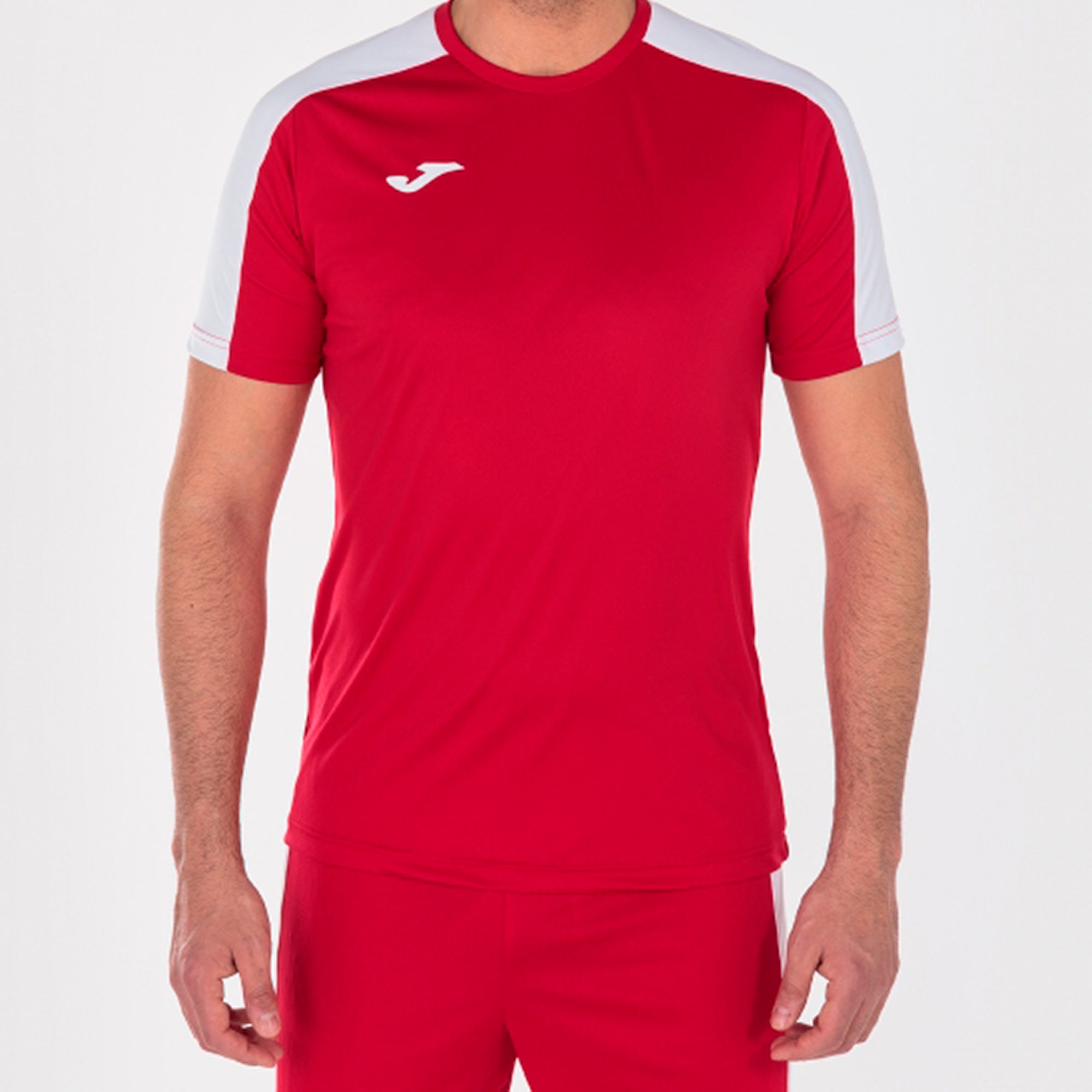 ACADEMY T-SHIRT M/C - ROSSO-BIANCO