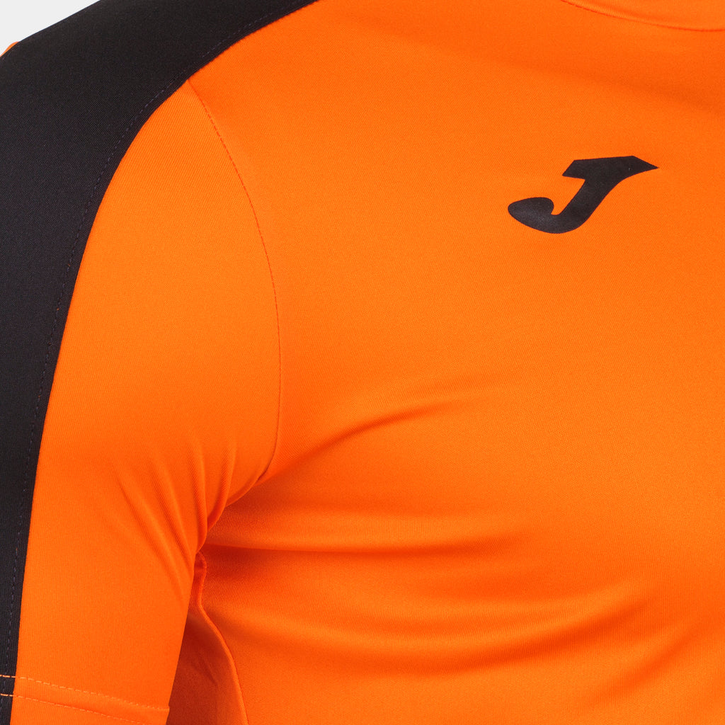 ACADEMY T-SHIRT M/C - ARANCIONE-NERO