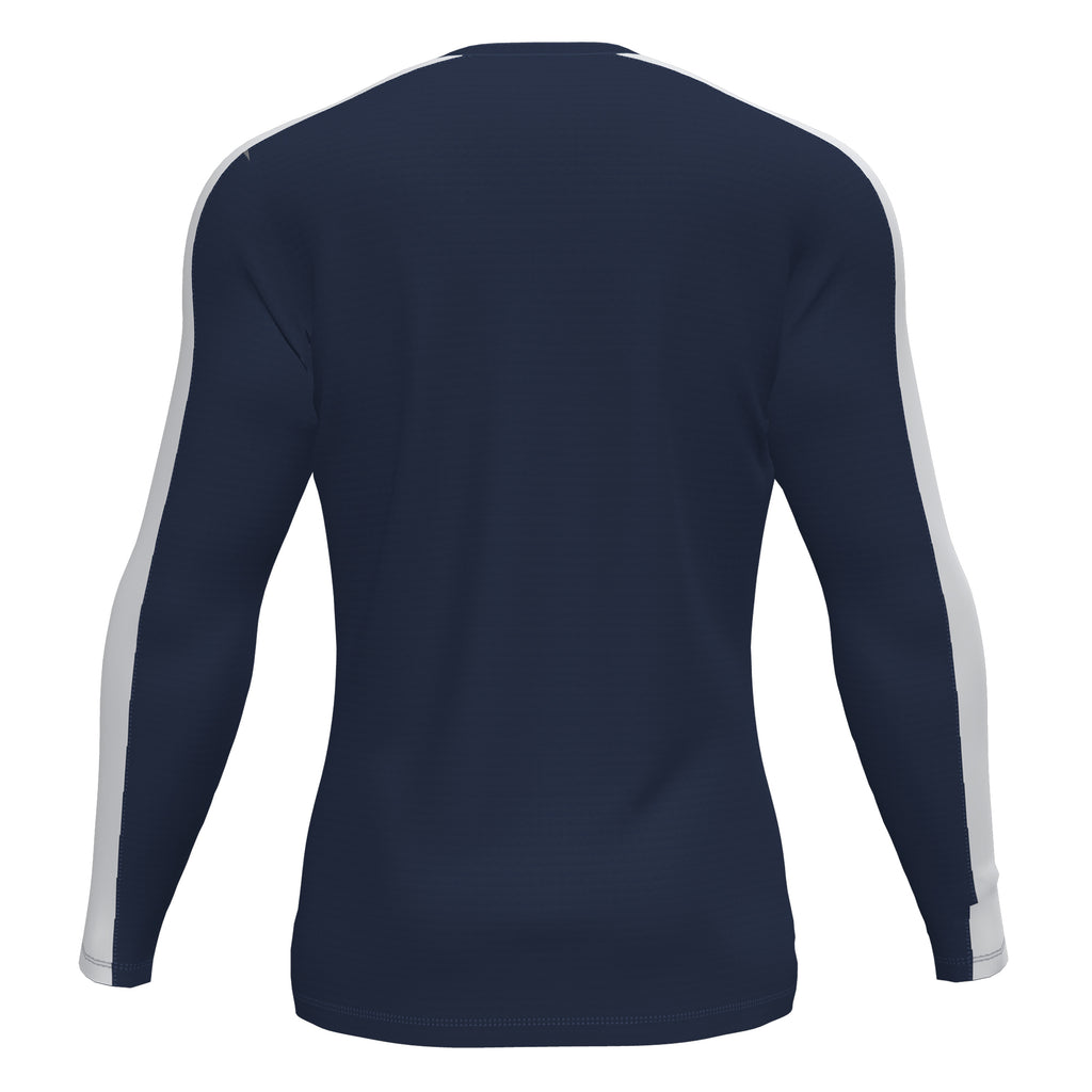 ACADEMY T-SHIRT M/L - BLU NAVY-BIANCO