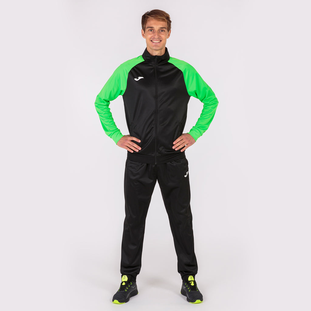 TRACKSUIT ACADEMY IV - NERO-VERDE FLUO
