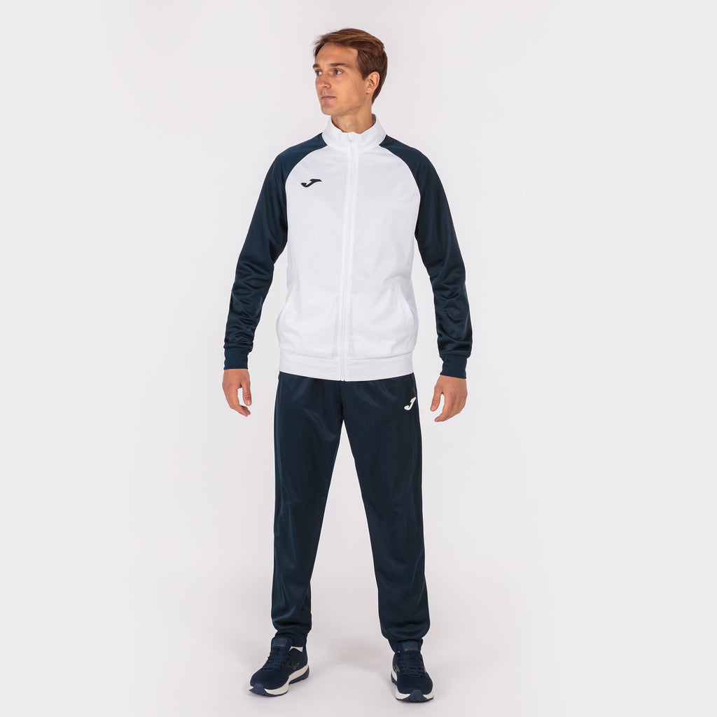 TRACKSUIT ACADEMY IV - BIANCO-BLU NAVY