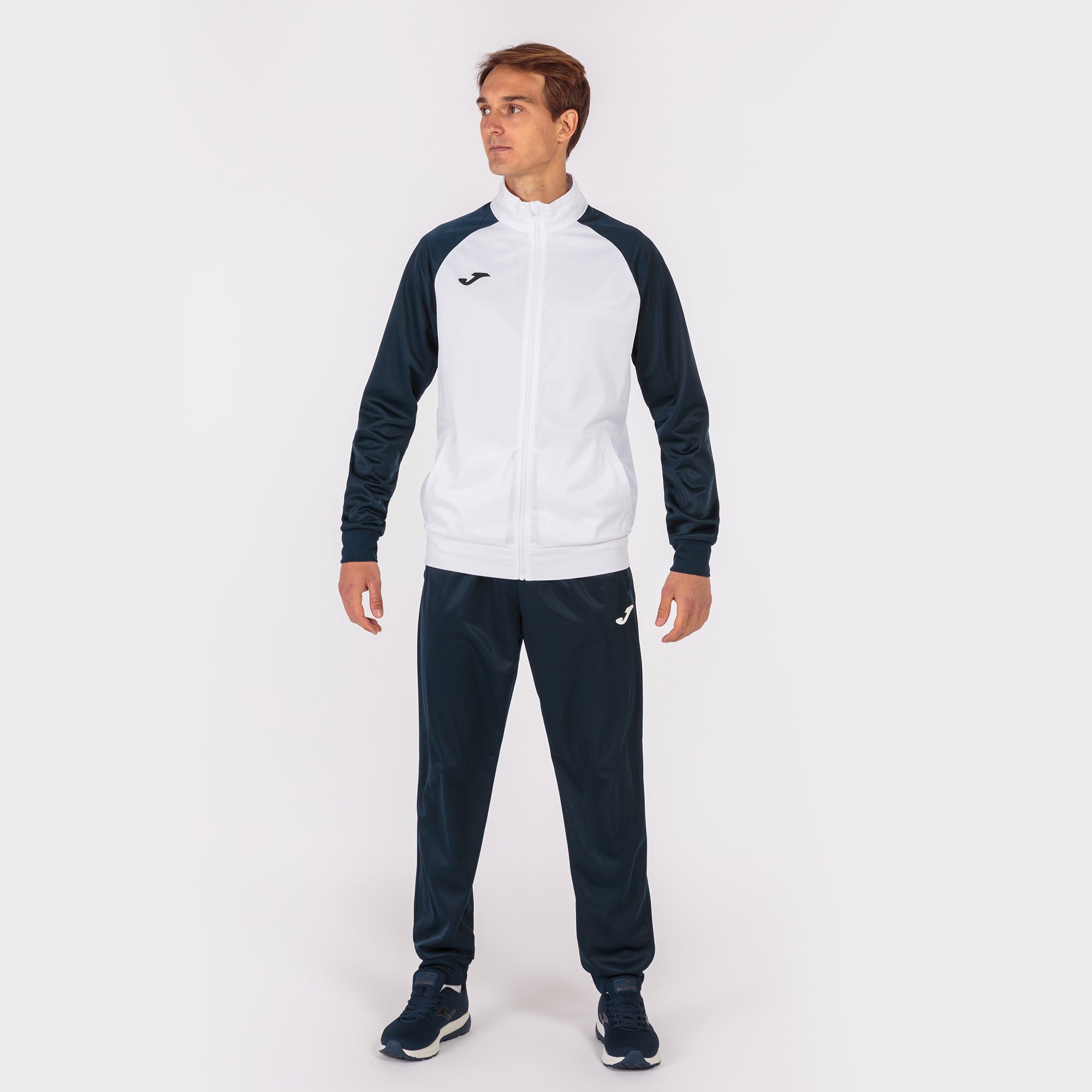TRACKSUIT ACADEMY IV - BIANCO-BLU NAVY