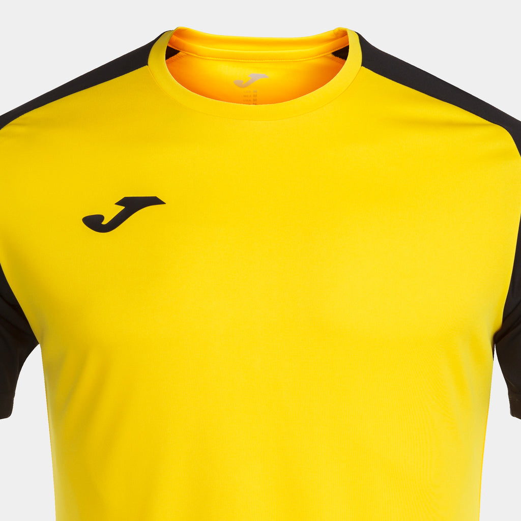 T-SHIRT ACADEMY IV - GIALLO-NERO