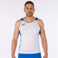 T-SHIRT RECORD II - BIANCO-ROYAL