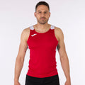 T-SHIRT RECORD II - ROSSO-BIANCO