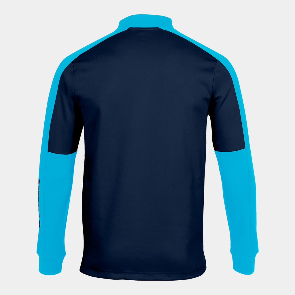 ECO CHAMPIONSHIP RECYCLED SWEATSHIRT - BLU NAVY-TURCHESE FLU