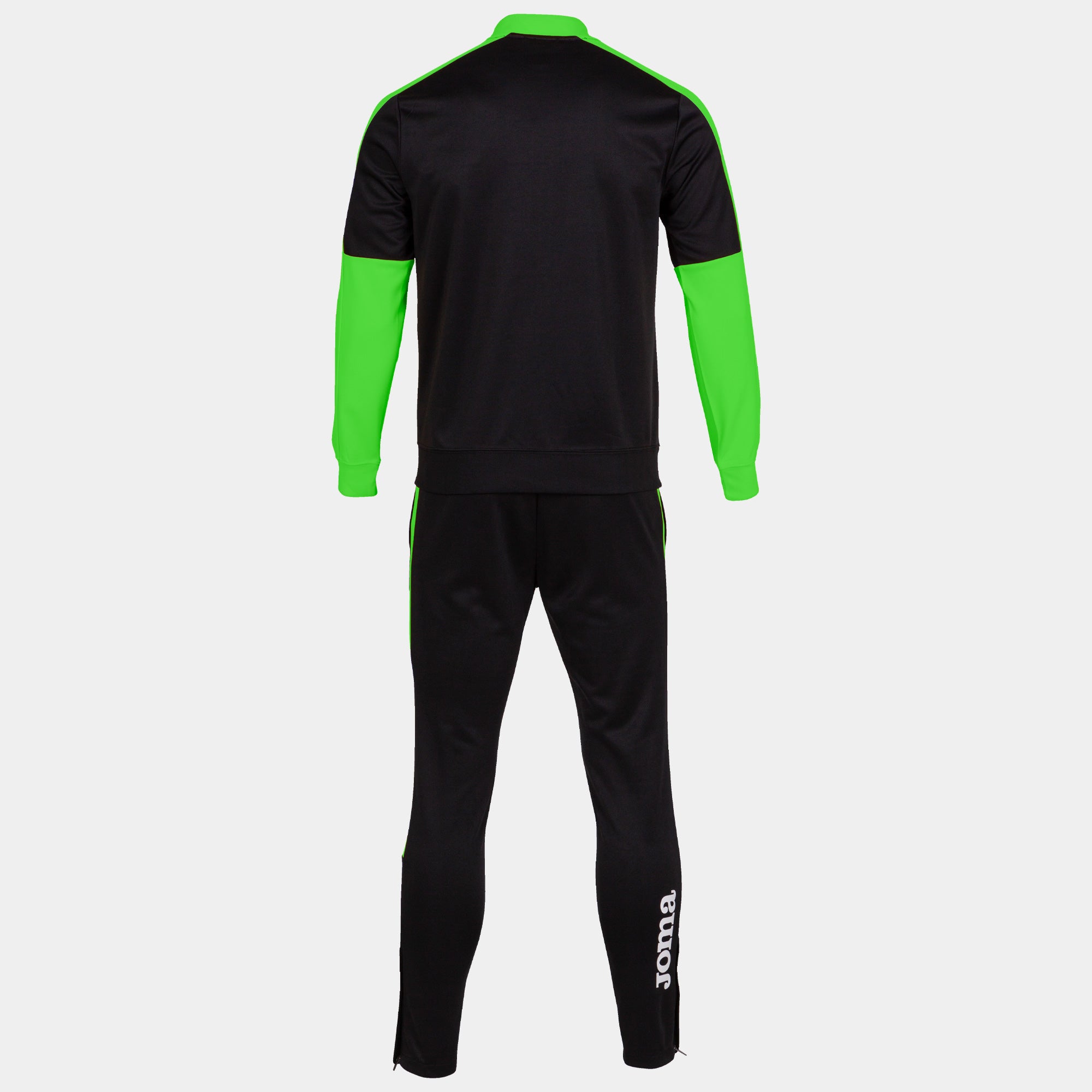 ECO CHAMPIONSHIP RECYCLED SWEATSUIT - NERO-VERDE FLUO