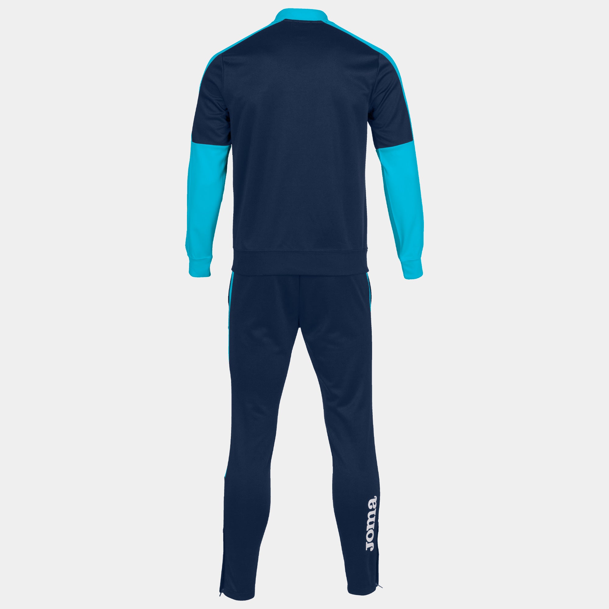 ECO CHAMPIONSHIP TRACKSUIT - BLU NAVY-TURCHESE FLUO