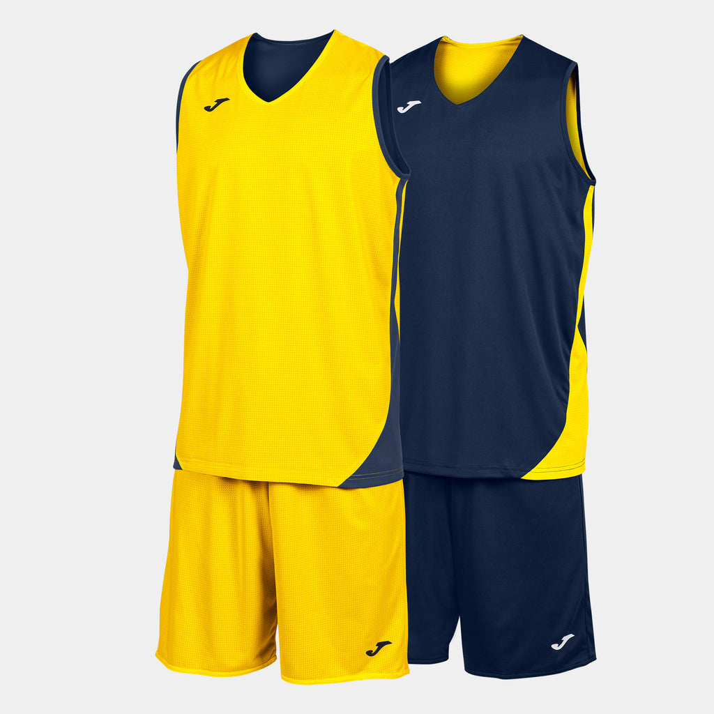 KANSAS TWO-PIECE - BLU NAVY-GIALLO