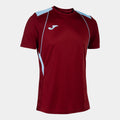CHAMPIONSHIP VII SHORT SLEEVE T-SHIRT - BORDEAUX-CELESTE - BORDEAUX-CELESTE