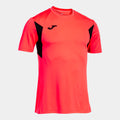 WINNER III SHORT SLEEVE T-SHIRT - CORALLO FLUO-NERO - CORALLO FLUO-NERO