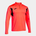 WINNER III SWEATSHIRT - CORALLO FLUO-NERO - CORALLO FLUO-NERO