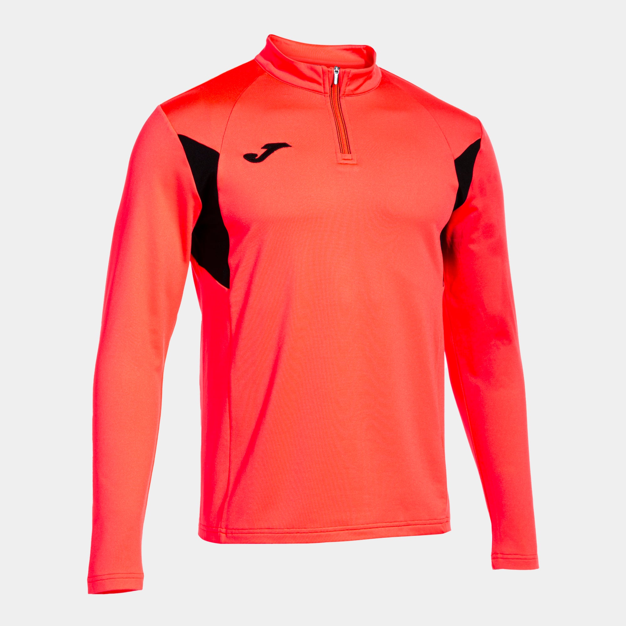 WINNER III SWEATSHIRT - CORALLO FLUO-NERO - CORALLO FLUO-NERO