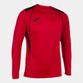 CHAMPIONSHIP VII LONG SLEEVE T-SHIRT - ROSSO-NERO - ROSSO-NERO