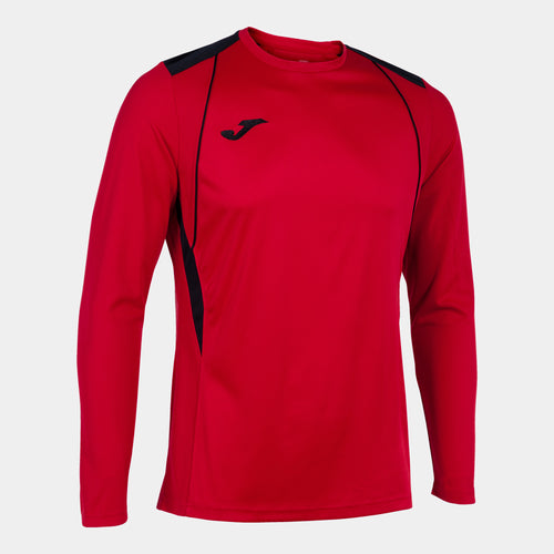 CHAMPIONSHIP VII LONG SLEEVE T-SHIRT - ROSSO-NERO - ROSSO-NERO