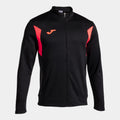 WINNER III FULL ZIP SWEATSHIRT - NERO-CORALLO FLUO - NERO-CORALLO FLUO